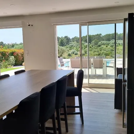 Panorama Sur La Nature Et Piscine Lägenhet *